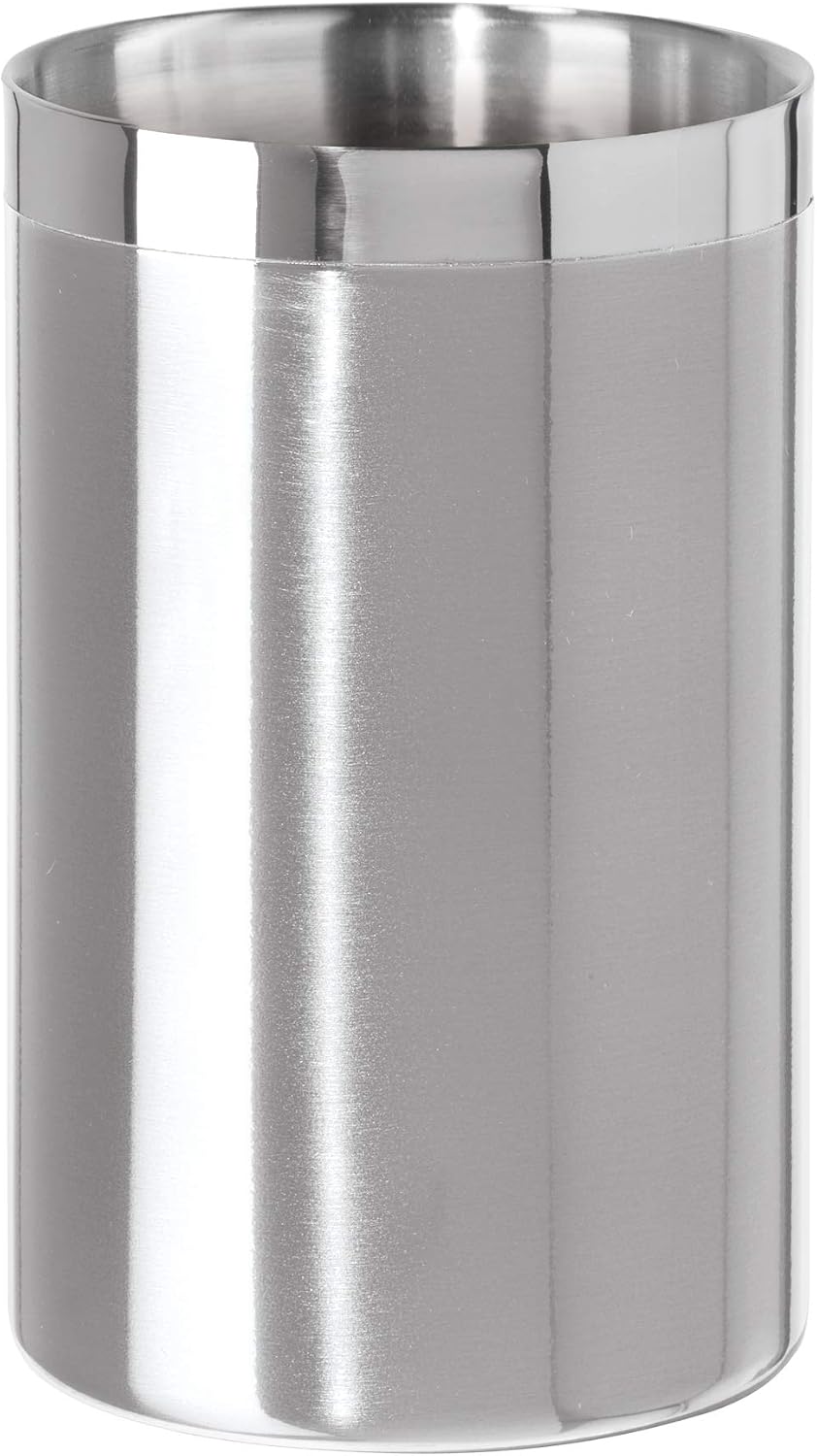 Enfriador de Vino de Acero Inoxidable de Doble Pared – Cubitera Térmica de Sobremesa para Vino Blanco, Cava y Champán – Compatible con Botellas de Tamaño Estándar